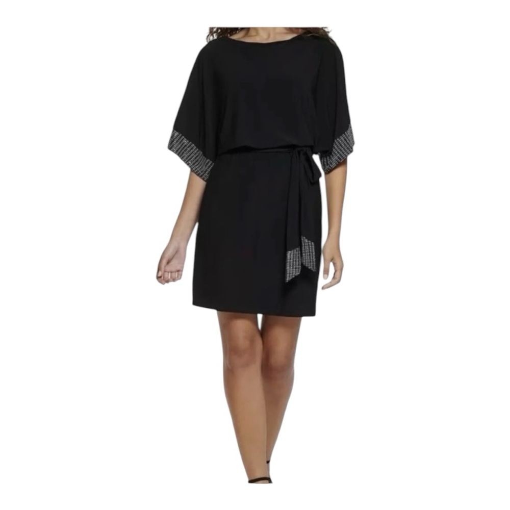 Jessica Howard Women’s Size 22W Black & Silver Dress